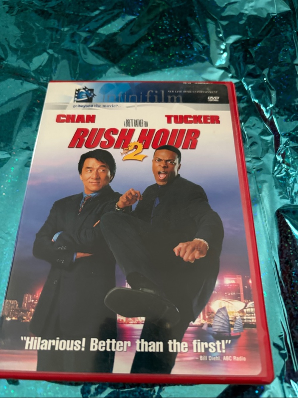 Rush Hour 2 DVD - Red Case